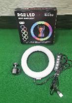 6 inch 8 inch fill light RGB fill light live beauty light tri-color temperature 10 gear adjustment -3