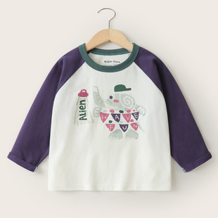 [39.8 yuan Optional Two] Boys Long Sleeve T-Shirt Spring and Autumn Children's Wear Children's Baby Base Shirt Tide