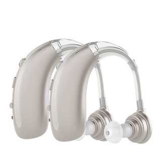 Cross-border behind-the-ear bluetooth hearing aid for the elderly deafness SUB rechargeable hearing aid in Chinese and English Hearing aid