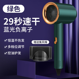 Hair dryer a batch of temperature adjustment high-power hair dryer blue negative ion hair dryer hair care hair dryer