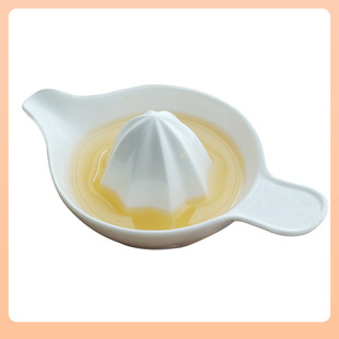 Manual Juicer Household Orange Juice Cup Ceramic Juice Squeezer Lemon Squeezer Orange Juice Squeezer None