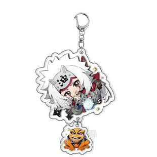 Naruto Merchandise Itachi Uchiha Orochimaru Sasuke Naruto Jiraiya Exquisite Pendant Keychain