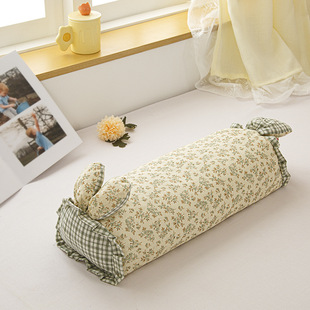 Shake the same cotton double-layer yarn rabbit pillow cervical spine protection to help sleep full buckwheat shell pillow summer breathable pillow