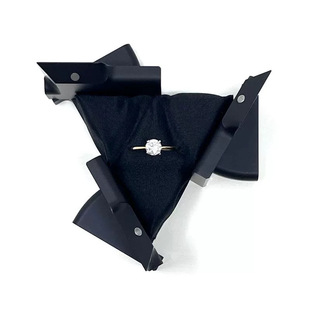 Kinetic Ring Box, Creative Mechanical Deformation Rubik's Cube Jewelry Storage Box, Romantic Ritual Sense, Portable and Creative Gift for Girlfriend