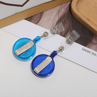 Transparent Easy-pull Buckle Outdoor Solid Color Easy-pull Buckle Easy-pull Telescopic Buckle Cable Puller Id Buckle