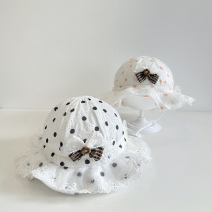 Benhui Lace Mesh Baby Hat Spring Thin Girl Sunscreen Hat Baby Going Out Sun Hat Summer Girl