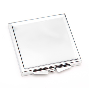 Blank makeup mirror medicine box wholesale DIY semi-finished series folding simple mirror embryo mini pocket mirror wholesale