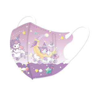 Breathable 3d melody mask children's mask student mask independent packaging kulomi disposable cartoon mask