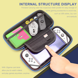 Nintendo switch OLED Сумка для хранения хоста NS Защитный чехол Жесткий переключатель Сумка для хранения Жесткая оболочка хоста