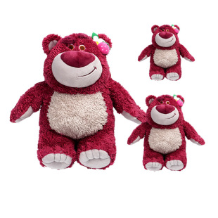 Disney genuine goods Strawberry Bear Doll Plush Toy Doll Strawberry Scented Pillow Girlfriend Birthday Gift