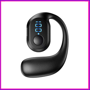 Explosive single ear non-ear wireless OWS Bluetooth headset long endurance air bone conduction ear-hanging sports stand