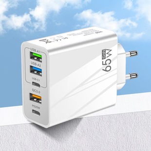 Зарядное устройство для мобильного телефона PD65 W 5V3.1A PD 3USB многопорный знак зарядки 65W адаптер зарядной головки