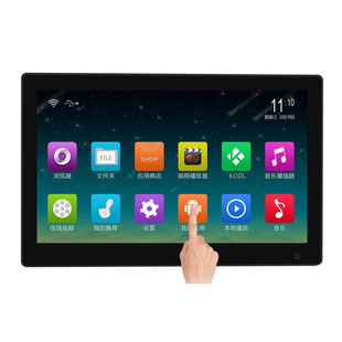 Source manufacturer 8 inch 16:10 ips screen 1280*800 Android network touch all-in-one machine can do POE power supply