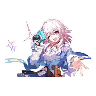 Electric Motorcycle Decorative Stickers Honkai Star Dome Railway Personalized Stickers Alicia Bailu March 7 Body Stickers