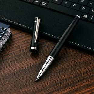 Wholesale spot black metal jewelry pen signature pen business creative advertising gift pen metal signature pen