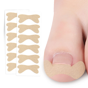 Glue-free nail paste to improve toe embedded nail groove to correct nail roll toe paste is simple and practical