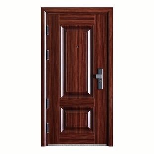 Factory Wholesale Security Doors Project Iron Doors 2050 * 860/950 Standard Size Steel Doors