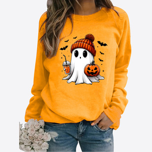 Cross-border Christmas Halloween crew neck sweater AliExpress Amazon independent station TEMU full-scale TITOK review