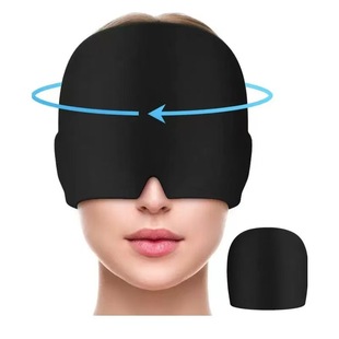 Cross-Border Gel Ice Eye Mask to Relieve Migraine, Cool Down, Sleep, Soothe and Physiotherapy Cap, High-Quality Headgear Can Be Shipped on Behalf of Others
