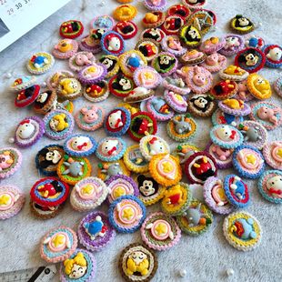 Ningning ручной работы вязаный крючком брошь животных свитер ювелирные изделия брошь милый вязаный брошь