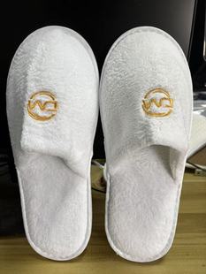 Wholesale five-star hotel homestay beauty salon thick-soled slippers disposable home hospitality thickened hotel special