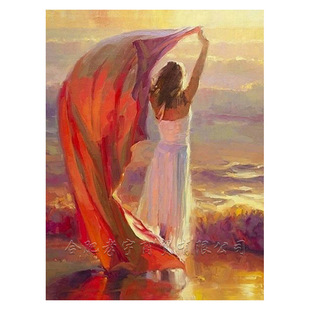 diy Diamond painting landscape figure couple handmade full diamond stickers living room bedroom decorative painting manufacturer