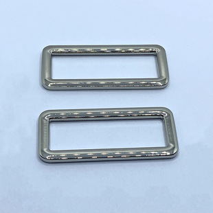 Supply zinc alloy square buckle shoulder strap metal ribbon buckle luggage hardware accessories zinc alloy square buckle rounded square buckle