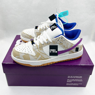 Putian Direct Supply Pure Original Quality White Purple Mandarin Duck AJ Board Shoes Students Low-top sneaker Casual Fashion Men's Shoes Women's Shoes