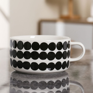 Заводские хвосты без упаковки Финляндия Marimekko волны точка Марк кофе чашка салат тарелка набор миски