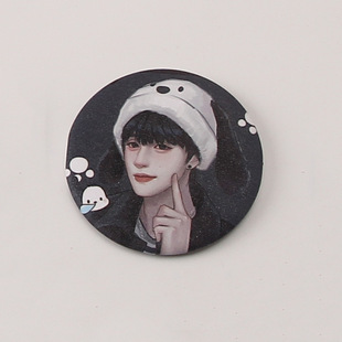 In stock TNT era Youth League cartoon peripheral badge brooch bar-shaped tinplate support cute badge customization