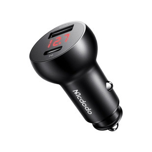 Maiduo dual-port digital display car charger car charger new PD fast charger car charger 20W