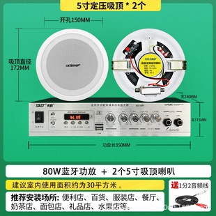 Xianke SA-1 ceiling speaker suit constant pressure amplifier background music ceiling ceiling audio ceiling speaker
