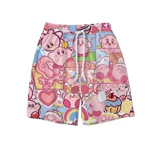 Hongmao Five Points Summer Sports Casual Pants Men's Loose Beach Pants Hello Kitty Men's and Women's Basketball Shorts