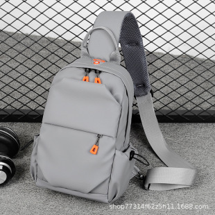 Crossbody Bag Men's Casual Chest Bag Shoulder Bag Anti-theft All-match Commuter Men's Satchel Travel Sports Backpack