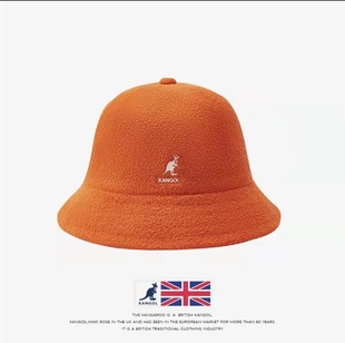 Kangaroo hat kangol fisherman hat female spring, summer, autumn and winter face-looking small dome towel basin hat male fashion brand