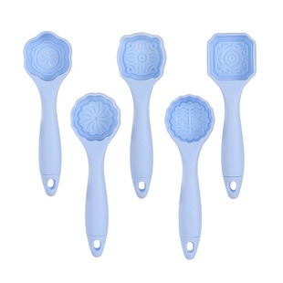 New moon cake mold hand pressure model printing tool Chinese moon cake mold household pastry mold Yam mung bean pastry