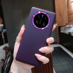 Подходит для чехла для телефона Huawei Mate 50 с кожаным рисунком, новый стиль, Женский Mate 50Pro, бизнес 50Pro, Полностью покрывающий, устойчивый к падению