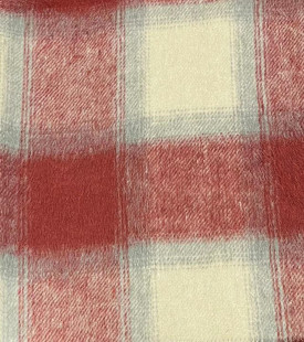 Wool Woolen Velvet Spot Brushed Large Plaid Outwear Clothing/shoes, Hats/bag Fabrics Are Beautiful Price