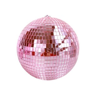 Laitao New E-Commerce Party Decoration Powder Ball Valentine's Day Wedding Disco Ball Reflective Glass Mirror Ball