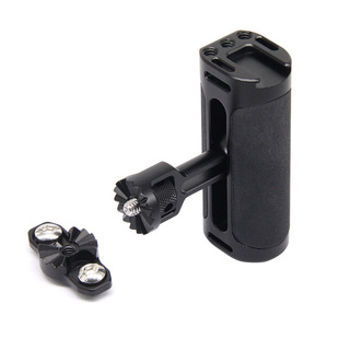 Camera Rabbit Cage Silicone Handle Universal Smog Iron Head Rabbit Cage Rotating Handle Expansion Side Grip Handle Accessories