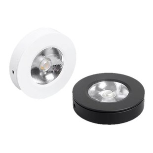 Ultra-thin led surface mounted spotlight 3w5w7w wine cabinet hole-free jewelry cabinet counter ceiling lamp ceiling Downlight