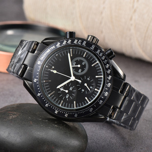 2021 foreign trade micro-business wish AliExpress independent station three eyes European men's watch factory supply