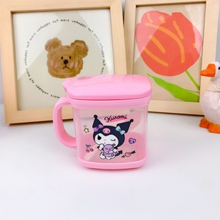 New Kulomi Pudding Seasoning Box Home Kitchen Salt Chicken Essence Seasoning Box with Spoon Seasoning Jar