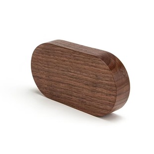 Black walnut wood products base ornaments jewelry display stand base desktop black walnut base manufacturers