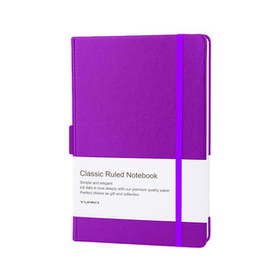 A5 Business Hard-Surface Notebook with Waistband, Customized Logo Elastic Strap Notepad Diary Wholesale Supply