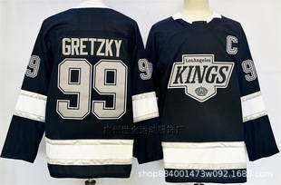 New standard capital hockey suit No. 8 Penguins No. 87 embroidered jersey Kings 99# hockey training suit wholesale