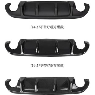 SuitabLe for 14-22 Infiniti Q50/q50L Modified Rear Lip with Light and TaiL Lip GriLLe Rear SpoiLer Surround