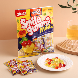 Dnimm2 Erbao Juice Soft Candy Gummy Orange Lemon Vitamin Children's Birthday Gift Snacks