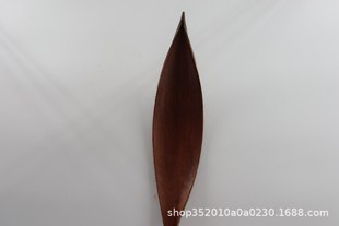 Cocoa leaf dried flower leaf wood Canna wedding floral device design window beauty Chen design
