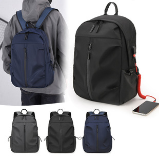 Cross-border Backpack Men's Advanced Sense Backpack Large Capacity Business Computer Bag Schoolbag Waterproof Travel Backpack